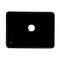 Alfi Brand Black Matte Smooth Apron 24" x 18" Single Bowl Fireclay Farm Sink ABF2418-BM - alternate 4